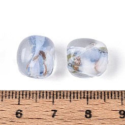 Бусины ручной работы бусины золотого песка LAMP-T021-32A