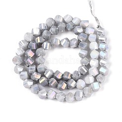 Антикоррозийные гальванические стеклянные бусины&nbsp;GLAA-T025-6mm-14A