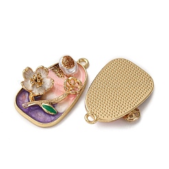 Подвески из эмалевого сплава легкого золота&nbsp;ENAM-B028-38KCG-04