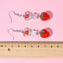 Железо болтающийся серьги&nbsp;EJEW-FS00023