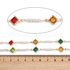 Латунные цепочки с квадратными звеньями CHC-H115-18G