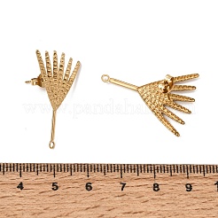 Componenti per orecchini a bottone in acciaio inossidabile 304&nbsp;SA-CBAA9A2-02G-05