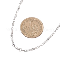 Ожерелья из овальных звеньев из нержавеющей стали 304&nbsp;NJEW-JN05729