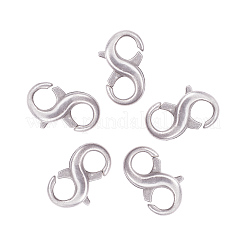 Двойные застежки из лобстера из нержавеющей стали&nbsp;STAS-CJ0011-01