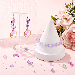 Прозрачные стеклянные бусины смешанного стиля&nbsp;GLAA-SC0002-17C