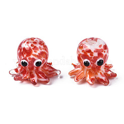 Бусины ручной работы ухабистой бисер нитей&nbsp;LAMP-N021-37C