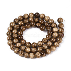 Природные персидские нефрита бисер пряди&nbsp;G-A255-A02-04E