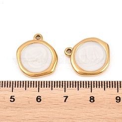 304 Edelstahl-Emaille-Anhänger&nbsp;STAS-K293-26G-01