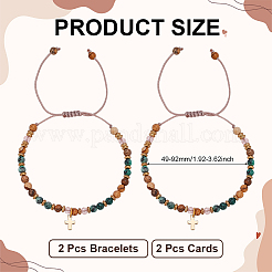 Браслеты из цинкового сплава&nbsp;BJEW-WH0023-96