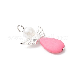 Подвески-крылья из акрила и сплава&nbsp;PALLOY-JF04722