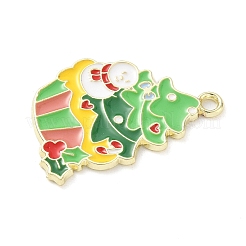 Подвески из эмали и сплава&nbsp;LS-ENAM-C033-01D-G