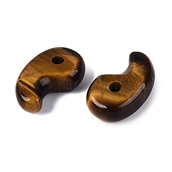 天然石タイガーアイペンダント  勾玉  21.5~22.5x12.5~14x6.5~8.5mm  穴：3~3.5mm&nbsp;G-S294-07B-11