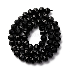 Бусины из натурального черного оникса G-P587-D15-03