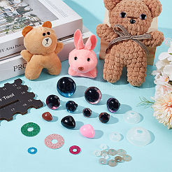 Augen/Nasen aus Plastik für Puppen&nbsp;DIY-BC0016-185