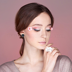 16 пара серег-гвоздиков из сплава в этническом стиле 16 стиля EJEW-FI0002-86