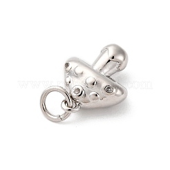 Латунь прокладывает кубические циркониевые прелести&nbsp;KK-Q098-24P