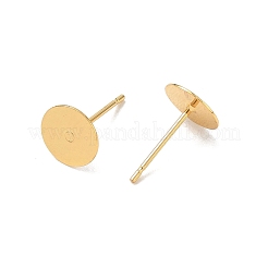 Fornituras de aretes de latón&nbsp;KK-A300-30G-02