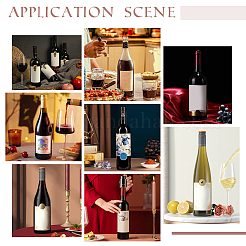 Прямоугольные самоклеящиеся наклейки на пустой бумаге для печати AJEW-WH0523-26A