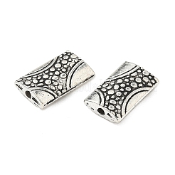 Сплавочные овальные бусины тибетского стиля  TIBEB-L008-05AS