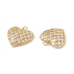 Покрытие стойки латунь микропаве прозрачные подвески из кубического циркония ZIRC-C040-09G