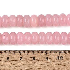 Natürliche weiße Jade perlen Stränge&nbsp;G-Q613-01F-34