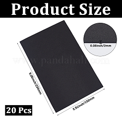 Eva-Blatt-Schaumstoffplatten&nbsp;AJEW-WH20130-76B-01