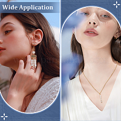 6шт латунные подвески с микропаве и кубическим цирконием&nbsp;KK-BC0014-67