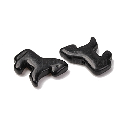 Синтетические бирюзовые бусины в виде лошади&nbsp;G-B015-08