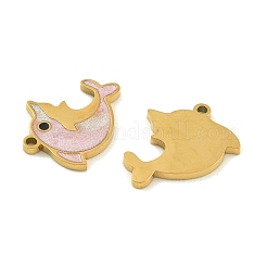 Подвески из нержавеющей стали 304 с эмалью&nbsp;STAS-H251-01A-G