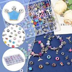 Наборы для самостоятельного изготовления латунных браслетов в европейском стиле DIY-FS0010-09