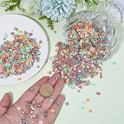 90pcs 9 Arten handgemachte Polymer-Ton-Perlen&nbsp;CLAY-SC0002-77