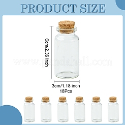 Стеклянная бутылка 18 шт. CON-FS0001-14B