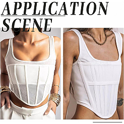 Плоская хлопковая лента OCOR-WH0073-51A