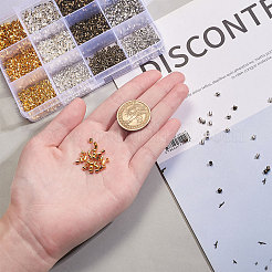 Spacer бисер латунные&nbsp;KK-CJ0001-12