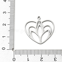 Pendentifs en acier inoxydable 304&nbsp;STAS-E525-02B-P