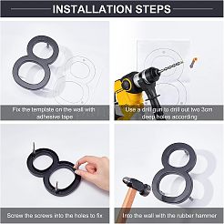 Номер дома из цинкового сплава FIND-WH0064-99-8