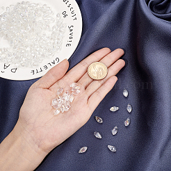 200шт 2 нити стеклянных бусин&nbsp;GLAA-SC0001-57