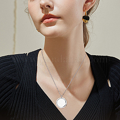 Kits de diy para hacer collares redondos y planos&nbsp;DIY-SC0003-51P