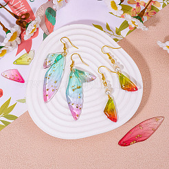 20 шт. 10 стильных подвески из прозрачной смолы&nbsp;RESI-TA0003-25D