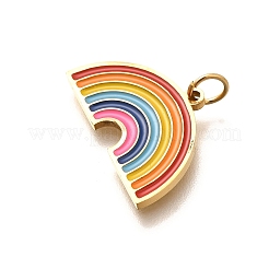 Эмалевые подвески из нержавеющей стали Pride 304&nbsp;STAS-B079-01G-06