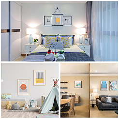 Абстрактное искусство стены холст&nbsp;HJEW-CN0001-04