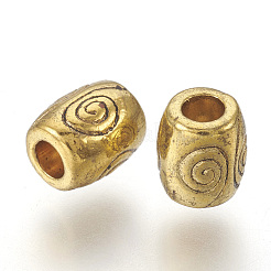 Сплавочные овальные бусины тибетского стиля &nbsp;LS-GLF10719Y