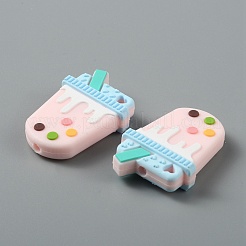 Пищевые экологически чистые силиконовые бусины&nbsp;SIL-WH0010-06D