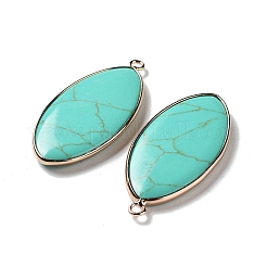 Pendentifs en turquoise synthétiques teints&nbsp;G-G063-03A