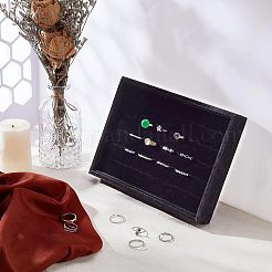 Деревянные кубом ювелирные кольца дисплеи RDIS-NB0001-10