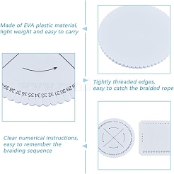 4 шт. 2 стиля eva плетеный диск диск&nbsp;TOOL-DC0001-19