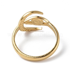 Ионное покрытие (ip) нержавеющая сталь 304 открытая манжета кольцо поиск RJEW-C046-05G