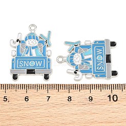 Crémaillère placage pendentifs en émail d'alliage&nbsp;AL-CBA2B10-05P-03