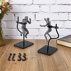 Support de figurine ajustable en plastique&nbsp;ODIS-WH0030-316B