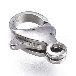 Fermoirs mousquetons en acier inoxydable chirurgical 316 résistant au ternissement&nbsp;X-STAS-M281-01P-B